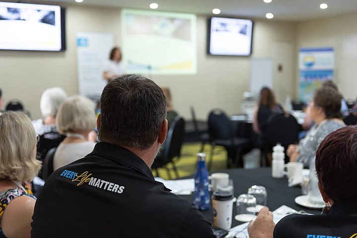People at a Whitsunday Suicide Prevention Network event