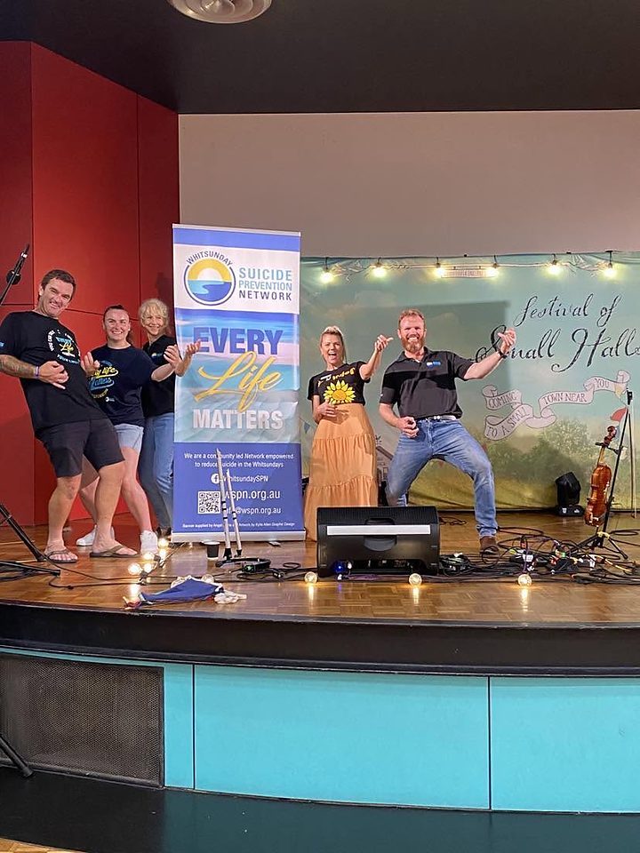 People at a Whitsunday Suicide Prevention Network event