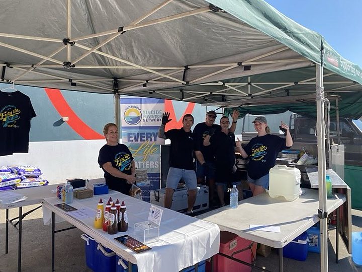 People at a Whitsunday Suicide Prevention Network event