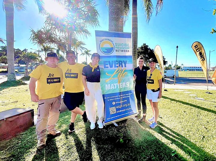People at a Whitsunday Suicide Prevention Network event