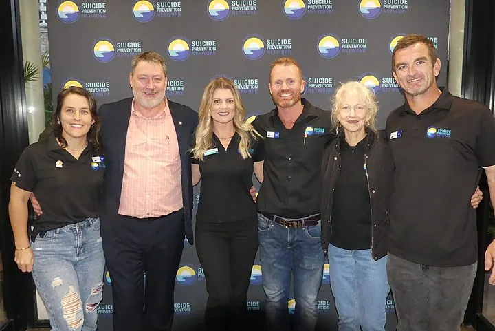 People at a Whitsunday Suicide Prevention Network event