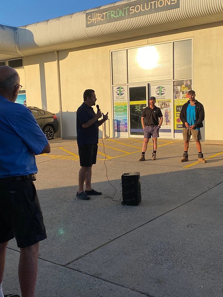 People at a Whitsunday Suicide Prevention Network event