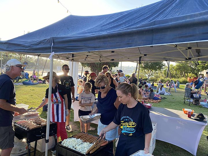 People at a Whitsunday Suicide Prevention Network event