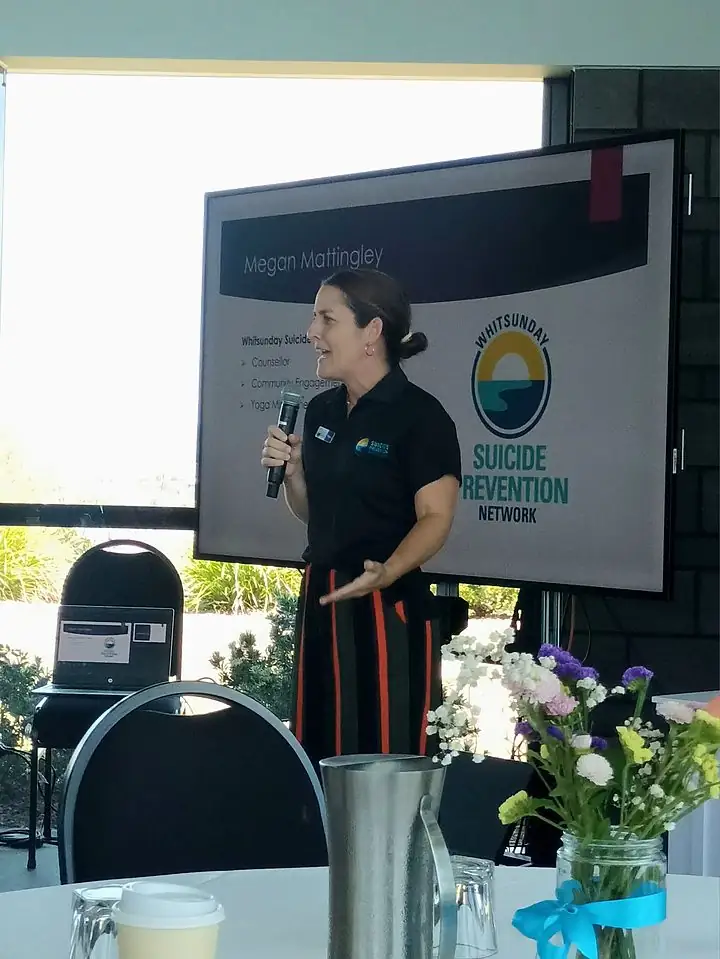 People at a Whitsunday Suicide Prevention Network event
