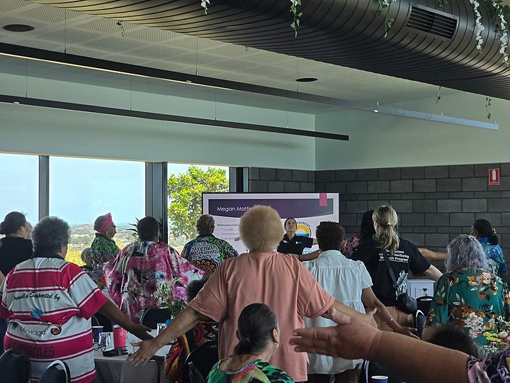 People at a Whitsunday Suicide Prevention Network event