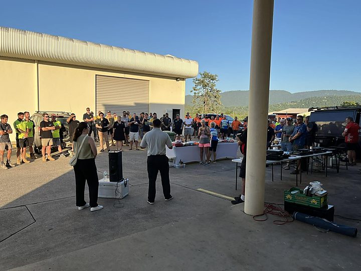 People at a Whitsunday Suicide Prevention Network event