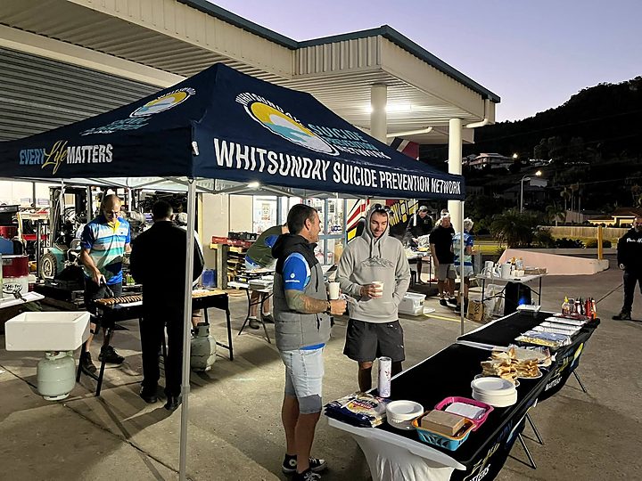 People at a Whitsunday Suicide Prevention Network event