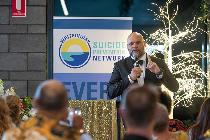 People at a Whitsunday Suicide Prevention Network event