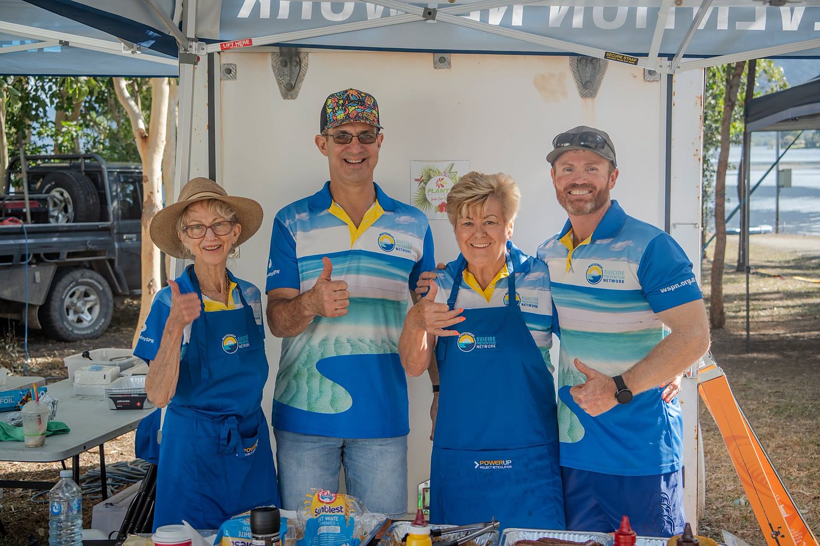WSPN volunteers at a community event in the Whitsundays
