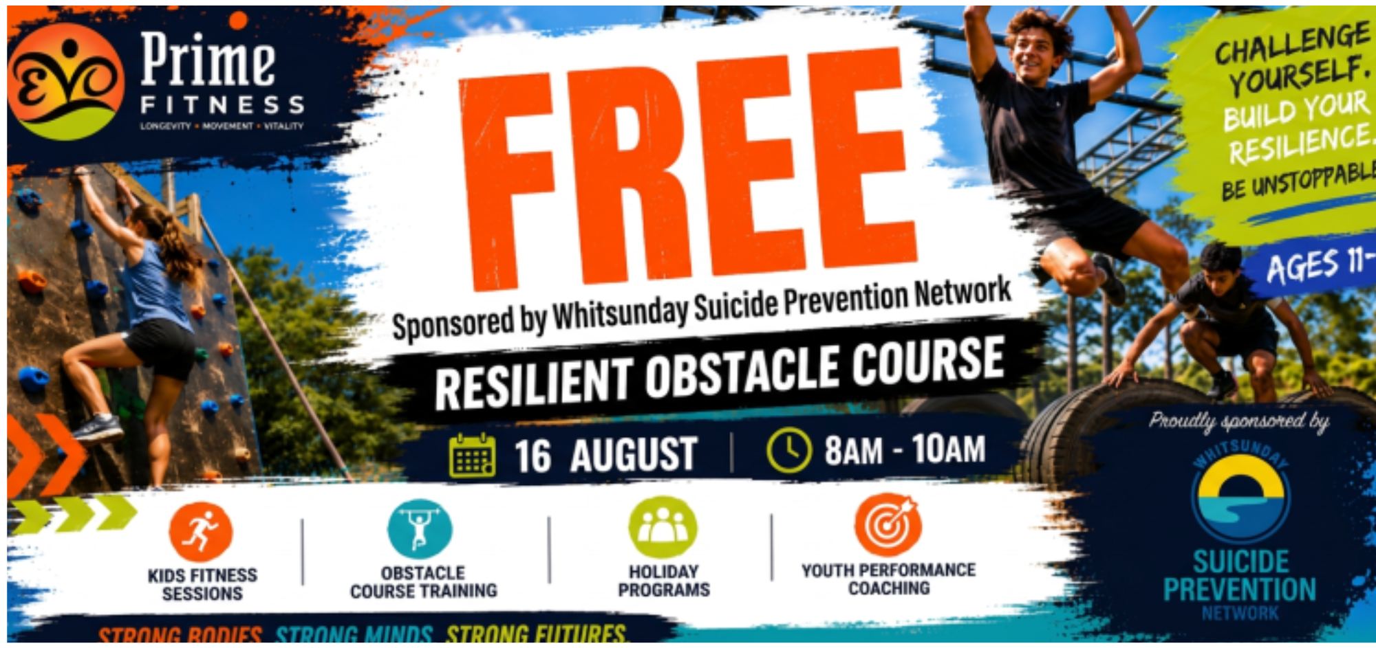 Resilient Obstacle Course 11-17yrs